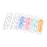 ARTSEWPLY 6Sätze Teiliges Kontaktlinsenwerkzeuge Kunststoffpinzetten und Saugnapfer für Einsetzen und Entfernen von Linsen Zufälligen Farben für Kosmetische