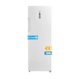 Midea MDRU333FZE01 Gefrierschrank/Kühlschrank/238L/172,2 cm hoch/NoFrost/Flexible Kühl- und Gefrierfunktion/Superkühl/Große Fächer/Zero Clearance/Easy Open Handgriff/Wechselbarer Türanschlag/Weiß