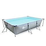 your GEAR Steel Frame Pool - div. Modelle/Größen - rund rechteckig oder quadratisch, 70-122 cm hoch Stahlrahmenpool Gartenpool Aufstellpool Schwimmbecken 300x200 300x300 400x200 Ø 366cm Ø 457cm