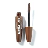 Technic Mega Lash Brown Mascara - Vegane, braune, strapazierfähige, wischfeste Wimpernaufbau-Formel für voluminöse, glamouröse Wimpern - 12ml