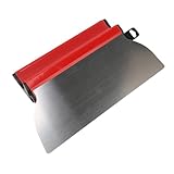 Jectse Verstellbare Verlängerungsgriffe, Trockenbau-Glättspachtel, Einzigartiges Klingendesign für eine Glatte Oberfläche, Ergonomisches Glättklingen-Set für Bauunternehmer
