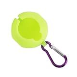 RETUOLWAG Golfbälle-Halter-Clip mit Metallhaken, schützende Silikon-Golfbälle, hält einzelne Bälle