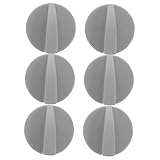 PartyKindom 6 Stück Teiliges Herdknöpfe aus Robustem Kunststoff Kindgerecht Einfach zu Reinigen Ersatz Drehknöpfe für Puppenhaus Küchengeräte für Rollenspiele und Lernaktivitäten