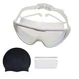 Schwimmbrille Und Leckschutz Schwimmbrille Mit Ohrstöpsel Brille Für Frauen Gläser Mit Ohrstöpsel Kappen Schwimmen