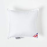 Homescapes Super-Mikrofaser Füllkissen 30x30 cm – Kissen wie Daunen, hypoallergene Kissenfüllung/Innenkissen für Dekokissen wie Sofakissen & Bettkissen oder kleine Kopfkissen