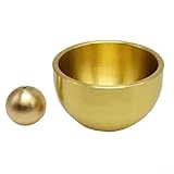 Künstlerischer Messingdopamin-Türklingel-Kühlschrankmagnet, multifunktionales Bastelglocken-Zubehör zur Verbesserung der Ästhetik und Nützlichkeit des Hauses (Messingglocke)