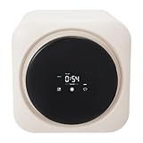 Tagtuell Mini Wäschetrockner Ablufttrockner, Wandmontierbar Trockner für Kleidung mit Touch-Screen für Wohnung, Haus, Trommelselbstreinigungsmodus, Waschen und Trocknen in einem