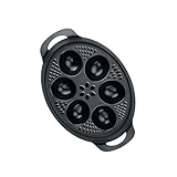 6-in-1 Antihaft-Eier-Dampfgarer-Einsatz mit ergonomischem Griff, antihaftbeschichtet, Mikrowellen-Eier, Pochierbecher, Backzubehör