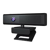 Wrtysully 1080P USB Webcam Computerkamera mit HiFi-Lautsprecher Mikrofon Computerkamera Videokonferenzkamera Ersatzteile Zubehör für PC Laptop