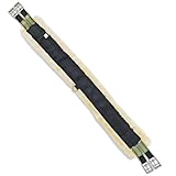 Westernsattelgurt, Westerngurt für | Englischer elastischer Fleece Pferdegurt | Reitgurt atmungsaktiv und strapazierfähig, Sattelzubehör für Training