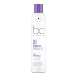 Schwarzkopf Professional Bonacure Frizz Away Shampoo Für Grobes Unbändiges Frizziges Haar Vegan Babassuöl Anti Feuchtigkeit Effekt Langanhaltende Glätte Intensiver Glanz 250 ml
