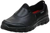 Skechers Damen Sure Track Sicherheitsschuhe, Black Leather, 41 EU