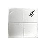 Pflegetuch für Geige, Bratsche, Cello, alle Musikinstrumente, unbehandelt, weiss