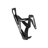 Elite Custom Race X Flaschenhalter – Schwarz Skin mit schwarzer Grafik – Leicht Aerodynamisch Stabil Universal – Für Rennrad MTB Gravel – Trinkflaschenhalter Fahrrad Bidon