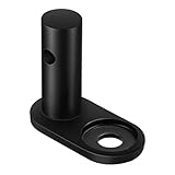 Milisten Fahrradanhängerkupplungs-Befestigung, Fahrradadapterkupplung, Anhängerkupplungs-anschlusszubehör (schwarz)