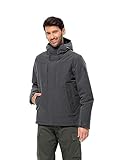 Jack Wolfskin Men Snowy Park JKT M Jacket, Black, L