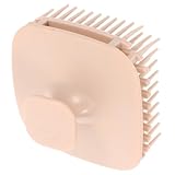 NUOBESTY Kopfhautmassagegerät Shampoo Bürste Klein aus Bruchfestem Silikon für Dusche und Haarpeeling Sanfte Kopfhautreinigung und Massage bei Fettigem Haar und Schuppen