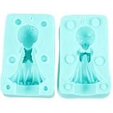 jojofuny 1 Satz Fondantform Flügel Engelkerzenformen warme Formen Kerzenherstellung von Formen handgemachte Lieferungen Engelsformen zur Kerzenherstellung Kieselgel