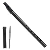 Irish Tin Whistle, Aluminum Flute Traditional Celtic Penny Whistle 6 Hole Design for Beginners, Music Lovers and School Children, Lightweight and Durable Aluminum Allody Flute