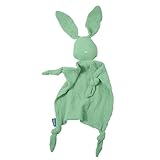 Generisch Baby Schmusetuch,Hasenspielzeug für Babys | Baby Slobber Towel Sleeping Dolls Double Cotton Gaze Comfort Cute Cartoon Rabbit Blanket Soothe Appease Towel