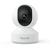 Reolink 3K Überwachungskamera Innen WLAN Schwenkbar, Home und Baby Monitor mit Personen-/Haustier-/Baby-Schreierkennung, Auto-Tracking, 2,4/5GHz WiFi IP Kamera Indoor, 5MP IR-Nachtsicht, E1 Pro