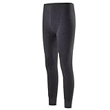 Thermo Unterhose Lange Unterhosen Herren Thermohose Männer Thermounterwäsche Herren Hochtailliert Funktionsunterwäsche Atmungsaktiv Warme Fleece Strumpfhose Sportarten für Winter