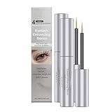 Lash Serum, Wimpernserum für Dichtere, Vollere Wimpern, Zaubern Sie einen Make-up-Look, mit Nährenden Wirkstoffen Für Sichtbar Gepflegtere Wimpern, Wimpernpflege 4 ML