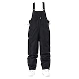 Latzhosen Für Damen Wasserdicht Jumpsuit Mit Verstellbarer Schneehose Damen Große Größen Riemen Snowboardhose Winter Warm Softshellhose Sportlich Outdoorhose Winddicht Softshellhose