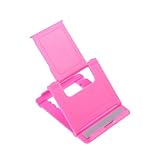 FUNNETOYU Tragbarer Faltbarer Handyhalter aus Hochwertigem Abs Verstellbarer Ständer mit Rutschfester Ablage für Smartphones Tablets und Mobile Geräte Kompakt für Schreibtischgebrauch