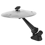 Penitue Car Crash Becken Air Vent, Edelstahl und Kunststoff Mini Drum Becken für Auto Vent Lustige Automobildekoration für Musikliebhaber 360 Grad drehbar & einfach zu installieren