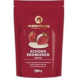 Meienburg Schoko Erdbeeren | weiße Schokolade | Eine fruchtige Verführung | 150g Beutel