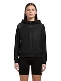 khujo Damen Jacke Seeam-200 Black (DE/NL/SE/PL, Alphanumerisch, M, Regular, Regular, Schwarz)