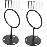 TOPBATHY 2 Sätze Wandmontierter Baseballhalter Teiligem Softball Golfball Display Platzsparender Baseball Softball ständer Einfache Montage Stabile Wandhalterung für Sportzubehör Zuhause