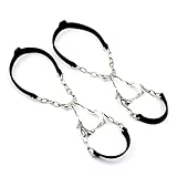 Eis Kletterkrebse | 1 Paar Schuh-Greifer, rutschfeste Krebse mit 6 Stacheln für Frauen Herren Spaziergänge Joggen Klettern Angeln Wandern Klettern Klettern Tumotsit