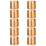 Hemobllo 10 Stück Versiegelte Aluminium Teedosen Mittel Runde Dufttee Aufbewahrung für Tee Süßigkeiten Nüsse Tragbare Teebox mit Deckel Küchenbehälter für Kurzzeitlagerung