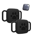 2 Stück Silikon Hülle für UGREEN–Anti-Verlust & Kratzfeste GPS-Schutzhülle,toergy universeller Halter für Kinder, Senioren,Haustiere,Fahrrad,Rucksack & Gepäck,Heimtiertracker-Zubehör,Schwarz