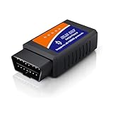 OBD2 Bluetooth Adapter für Auto Diagnosegerät OBD Adapter für Alle OBDII Protokoll Fahrzeuge - Upgraded V1.5