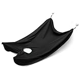 Sissineck 1PCS-Rasierschürze, Barthaarfänger für Männer zum Rasieren und Trimmen des Bartumhangs, Pflegetuch, Wasserdicht, mit Saugnapf, Einfach zu Bedienen
