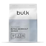 Bulk Complete Intra-Workout, BCAAs, verzweigtkettige Aminosäuren, Citrullin, Glutamin, BCAA Pulver, Aminosäuren, Apfel und Himbeere, 500 g