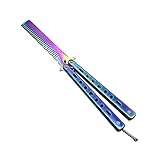 Butterfly Kamm Schmetterlings-Kamm Faltbarer Taschenkamm Frühlings Haar Kamm für Haar Barberkamm Haarstyling Zubehör Training Schmetterling Stil Kamm (Bunte)