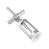 BESTYASH Weinflaschenöffner im Cross Design Praktischer Manueller Korkenzieher für Stilvolles Öffnen von Weinflaschen für Zuhause Partys Bars und Veranstaltungen Robust