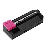 LUCKDANO Rasierklingen aus Edelstahl, 15 Stück, Einschneidige Sicherheitsrasierklingen mit Push-Pull-Ersatz Zum Rasieren von Bart und Haaren