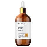 Süßmandelöl 100 ml – Natürliches Mandelöl für Haut, Gesicht & Haare – 100% Reines Öl, Vegan, Kaltgepresst, Pflegend & Feuchtigkeitsspendend