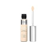 L'Oréal Paris Concealer für ein natürliches Strahlen, Feuchtigkeitsspendend und aufpolsternd, Gesichts Make-Up mit Hyaluronsäure und Koffein, True Match Radiant Serum Concealer 1.5N, 11 ml