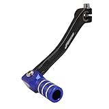 JFG RACING Motorrad Schalthebel,Klappschalthebel aus CNC Aluminium für 50cc-125cc Dirt Pit Bike XR50 CRF50 XR70 CRF70 XR110 CRF110-Blau