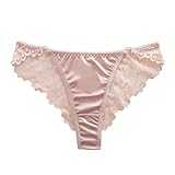 Baumwoll-Tanga Damen,Damen Boxershorts Panties Dessous Öffnung im Schritt Damen Nahtlose Unterwäsche Damen Spitze Sexy Slips Frauen Hohe Taille Unterwäsche Frauen Bequem Dessous