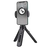 SHULLIN Flexibel Handy Stativ Handyhalterung Tischstativ Mini Zubehör 360°Rotation Mit Smartphone Halterung für iPhone Samsung Huawei Vlogging Live-Streaming (2)