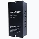 Buhdjfnke Für Video-Türsprechanlage Kompatible DC 12V-14V 5A Zugangskontrollschalter Stromversorgung 2 Doppelrelais Türstromquelle AC110-230V Betrieb