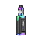 E Zigarette Starterset ，Smok 230W MORPH 3 KIT mit 5 ml T-Luft Untertank und 2 * wiederaufladbaren Batterien,Leck-Proof Shisha Starter Set, Ohne E-Liquid, Ohne Nikotin (Regenbogen)