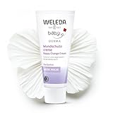 WELEDA Bio Baby Derma Weiße Malve Wundschutzcreme, Naturkosmetik Babycreme für den Schutz und die Regeneration von gereizter Baby Haut, Heilsalbe für die Pflege des Windelbereich (1 x 50ml)